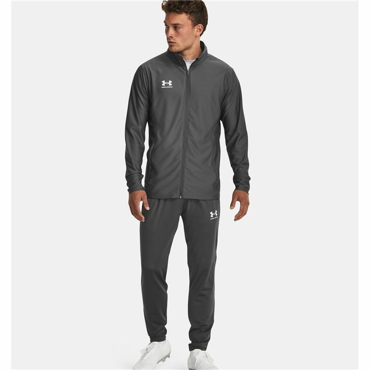 Träningsjacka Herr Under Armour Challenger Grå - 7