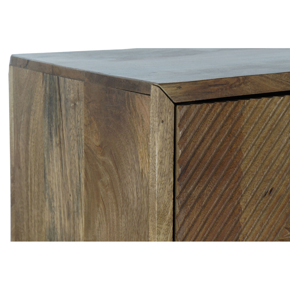 Skänk DKD Home Decor Naturell Metall Mangoträ 90 x 40 x 87 cm - 8