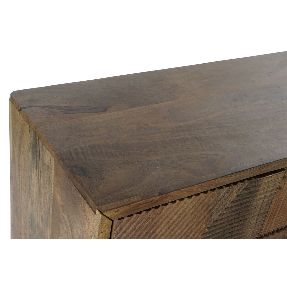 Skänk DKD Home Decor Naturell Metall Mangoträ 90 x 40 x 87 cm - 7