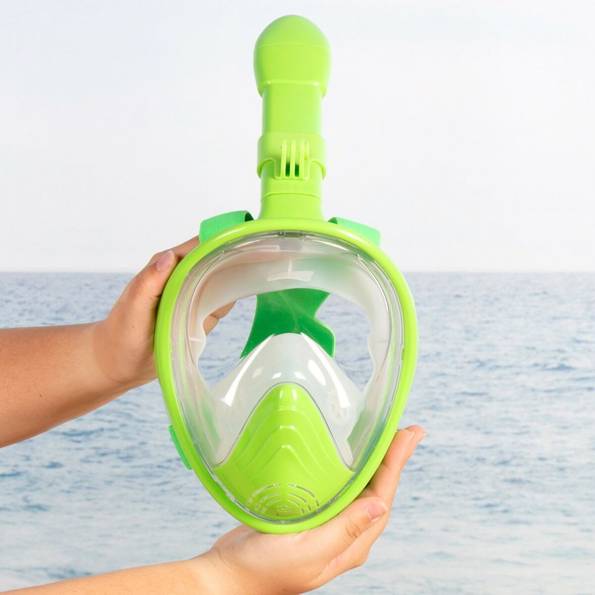 Dykarmask AquaSport Grön XS (4 antal) - 10
