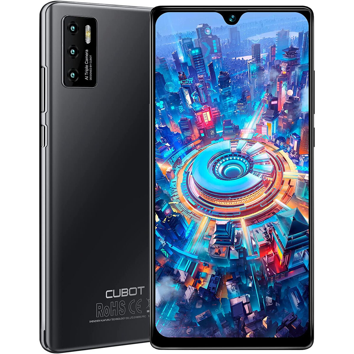 Smartphone Cubot 6,2" ARM Cortex-A53 6 GB RAM 128 GB Svart (Renoverade A) - 3