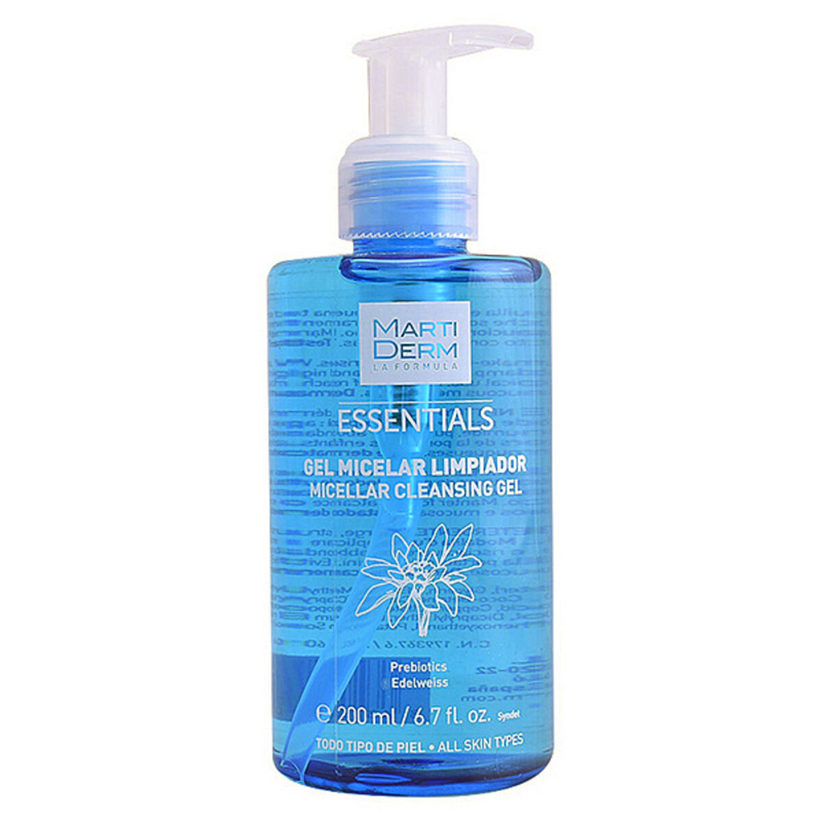 Rengörande ansiktsgel Martiderm Gel Micellar Cleansing 200 ml