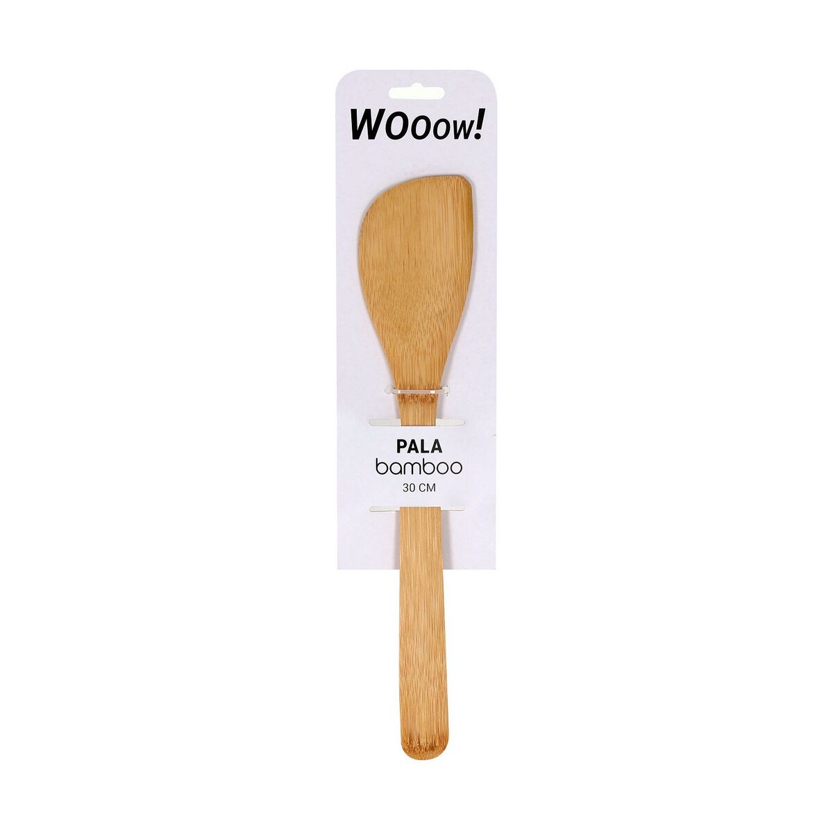 Spatel Wooow Böjd Bambu 30 x 6,2 x 0,8 cm (36 antal) - 2