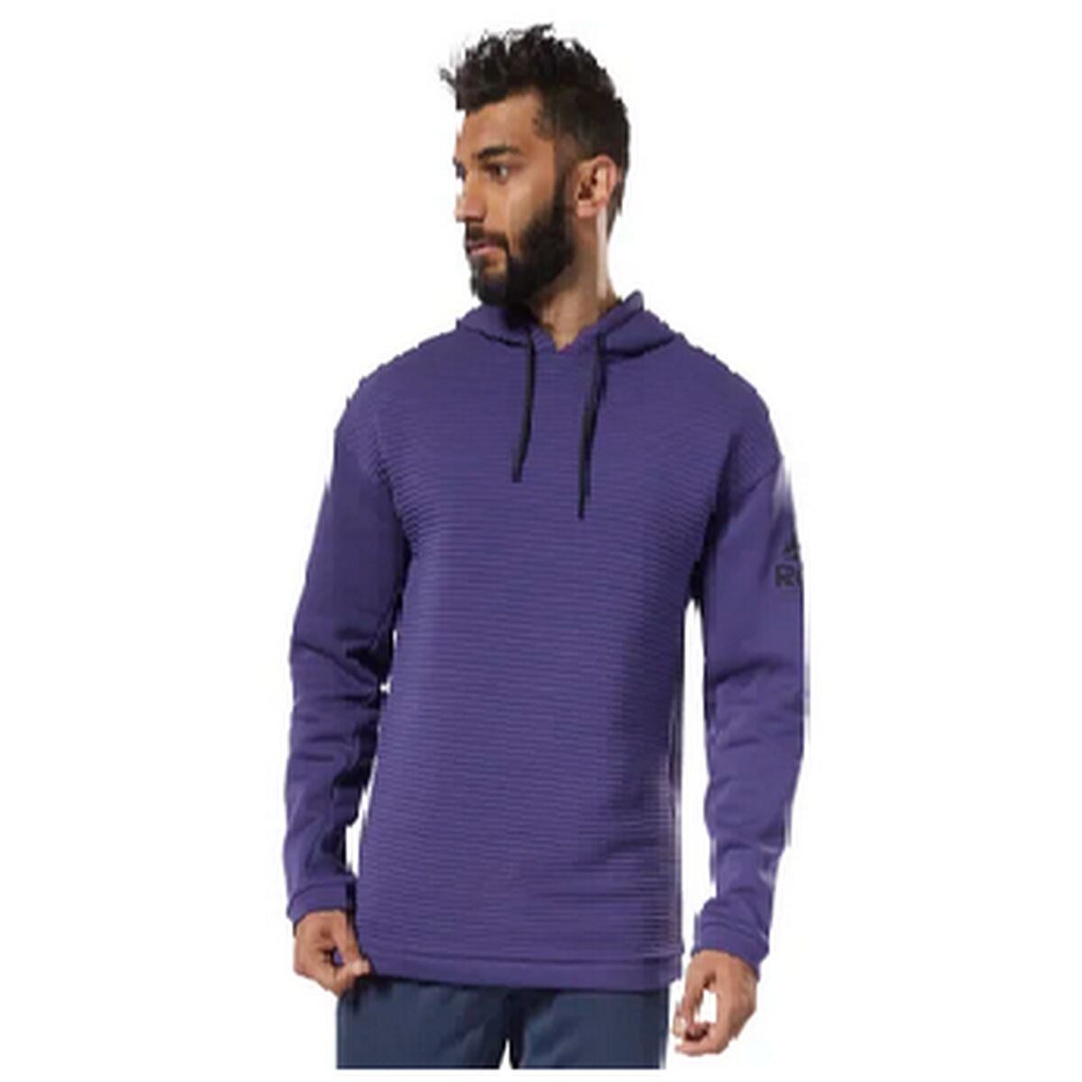 Tröja med huva Herr FLEECE OTH HOOD Reebok DY7802 Purpur - 11