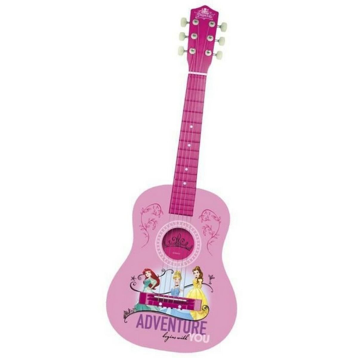 Gitarr för barn Disney Princess 75 cm Rosa - 4