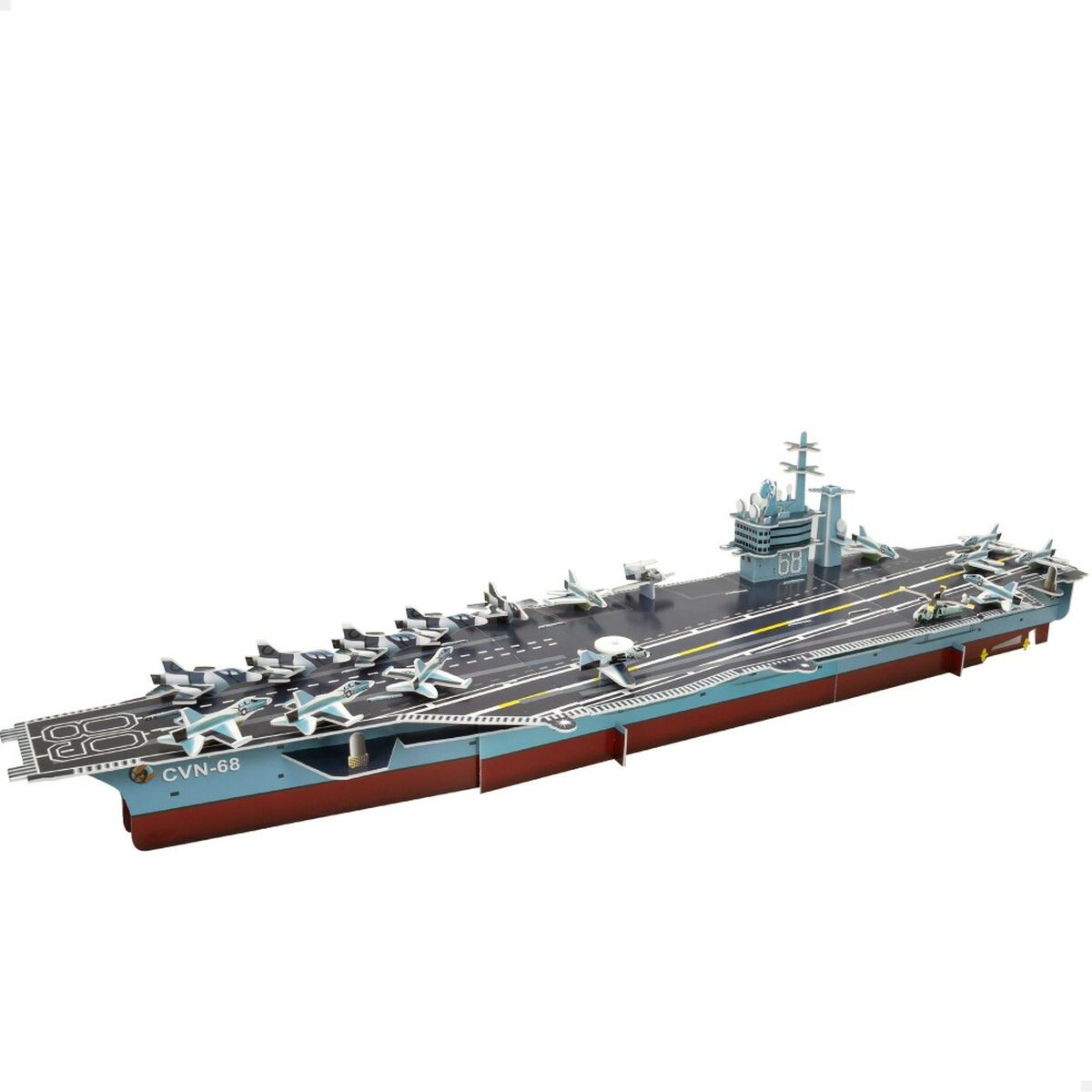 3D-pussel Colorbaby Nimitz Hangarfartyg 67 Delar 77 x 18 x 20 cm (6 antal) - 9
