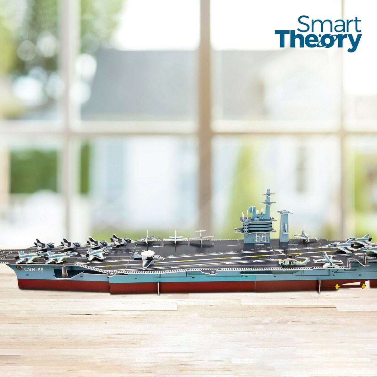 3D-pussel Colorbaby Nimitz Hangarfartyg 67 Delar 77 x 18 x 20 cm (6 antal) - 13