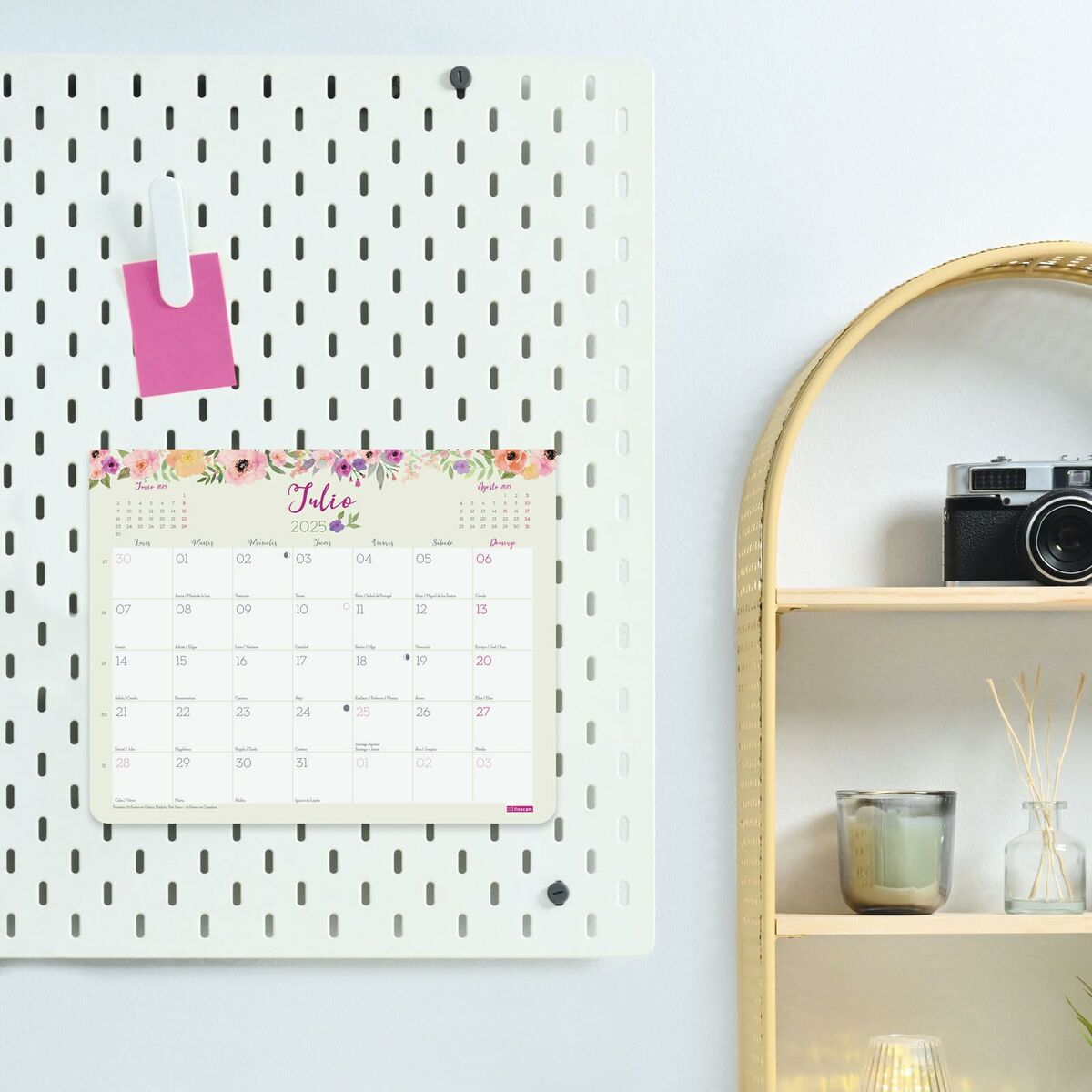 Väggkalender Finocam Multicolour Papper 2025 25 x 20 cm - 3