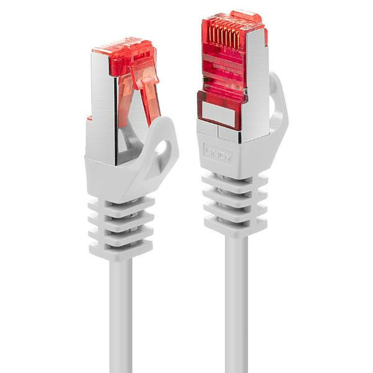 Nätkabel FTP Styv Kategori 6 LINDY Vit 1 m (1 antal)