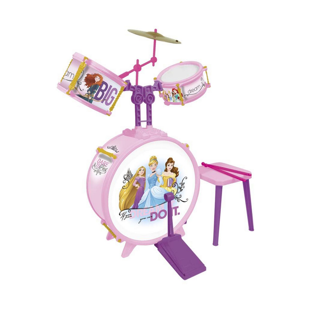 Trumset Disney Princess Plast Disneyprinsessa - 3