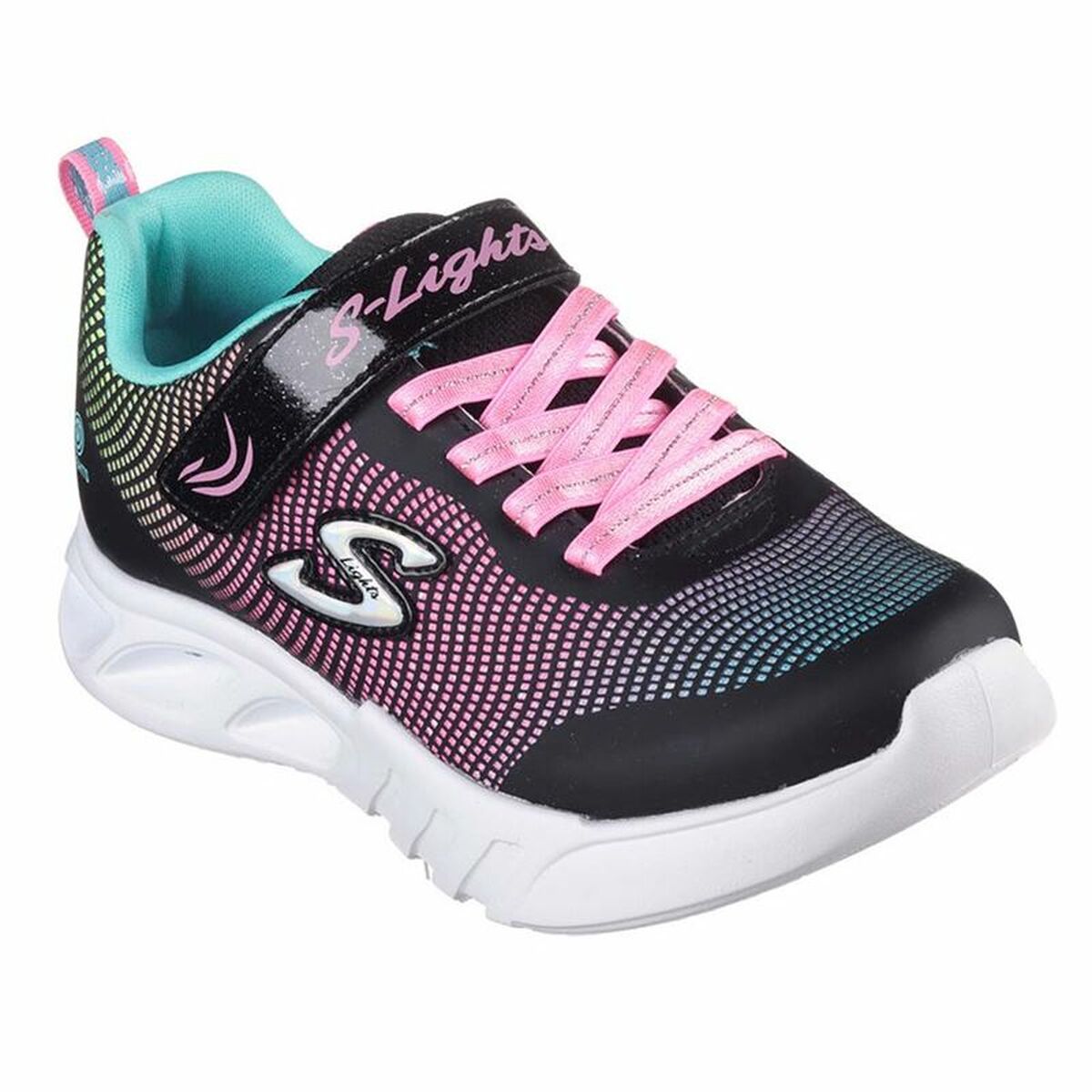 Sportskor för barn Skechers Flicker Flash Svart - 9