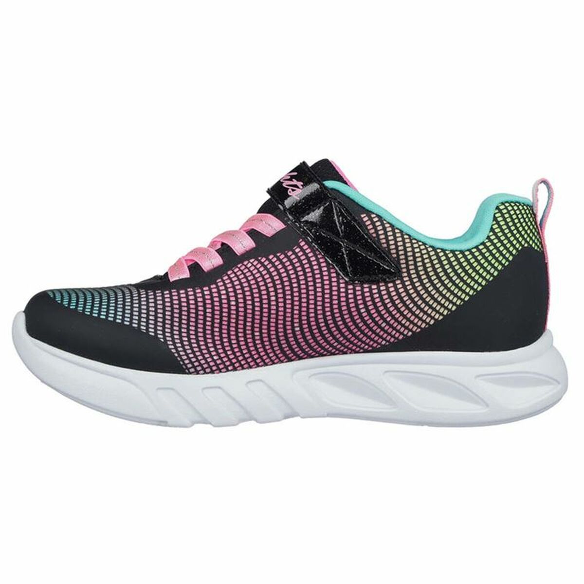 Sportskor för barn Skechers Flicker Flash Svart - 7