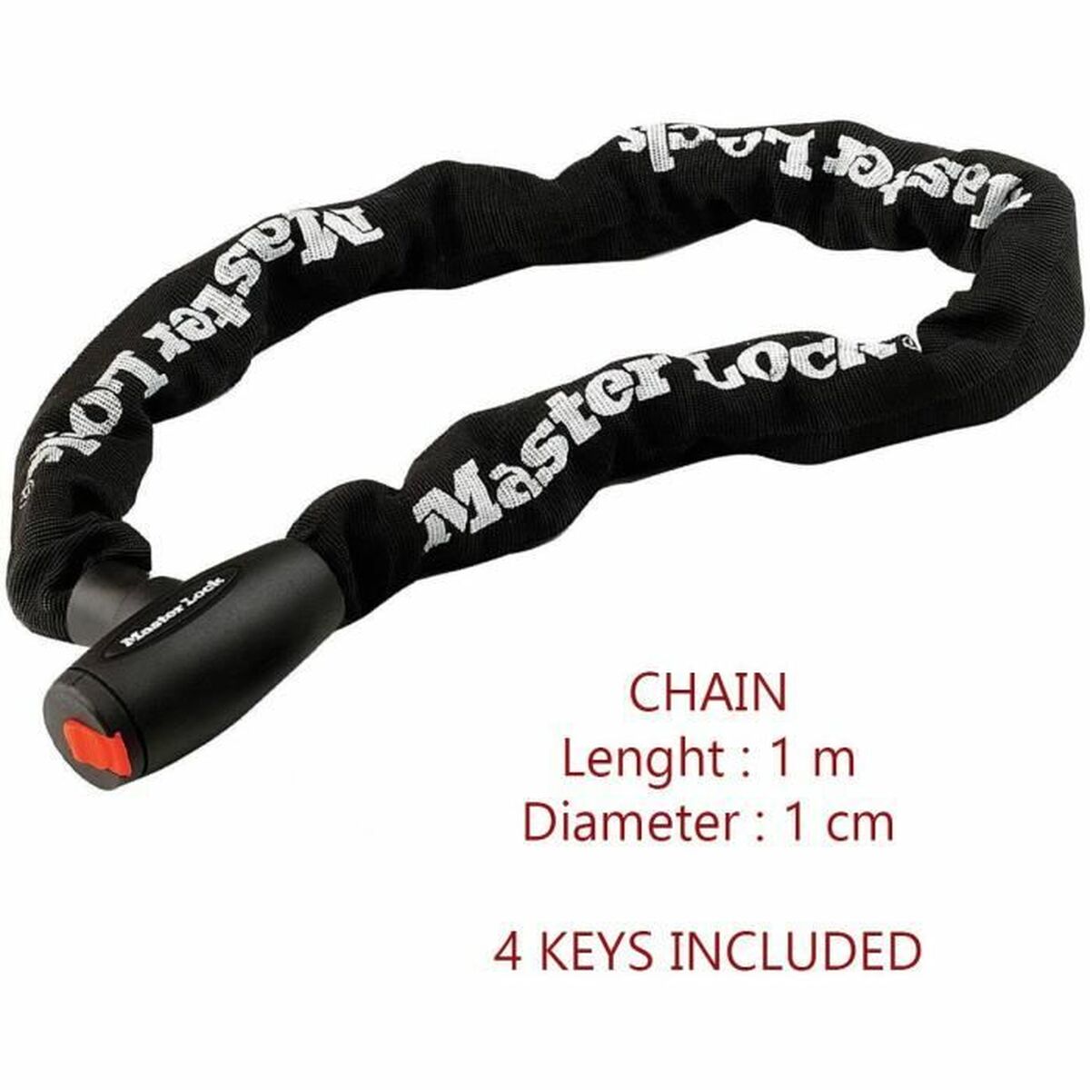 Kedja med hänglås Master Lock - 4