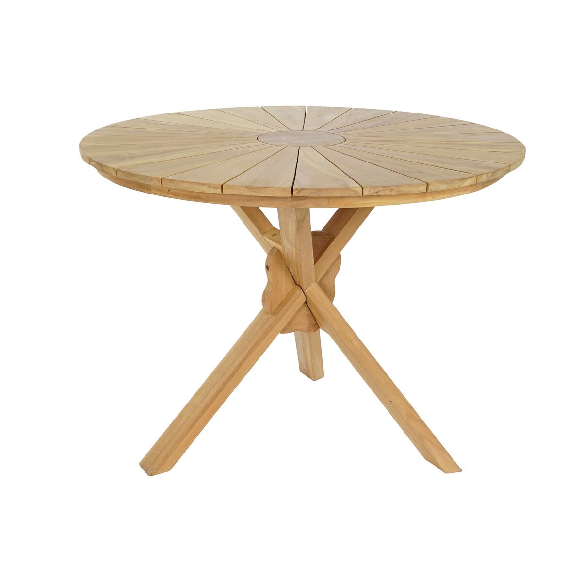 Bordsgrupp med 4 stolar DKD Home Decor 100 x 100 x 75 cm - 3