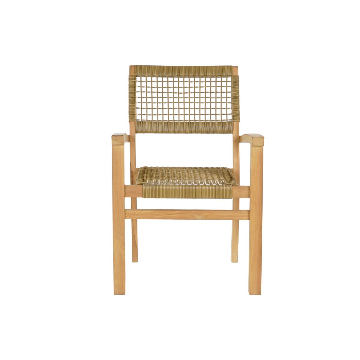 Bordsgrupp med 4 stolar DKD Home Decor 100 x 100 x 75 cm - 5