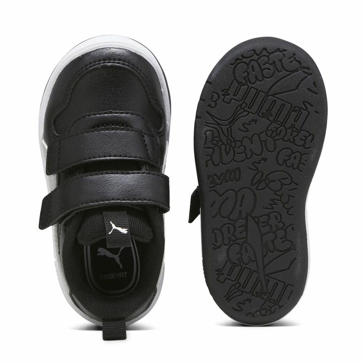 Sportskor Casual Barn Puma Multiflex Glitz Svart - 3