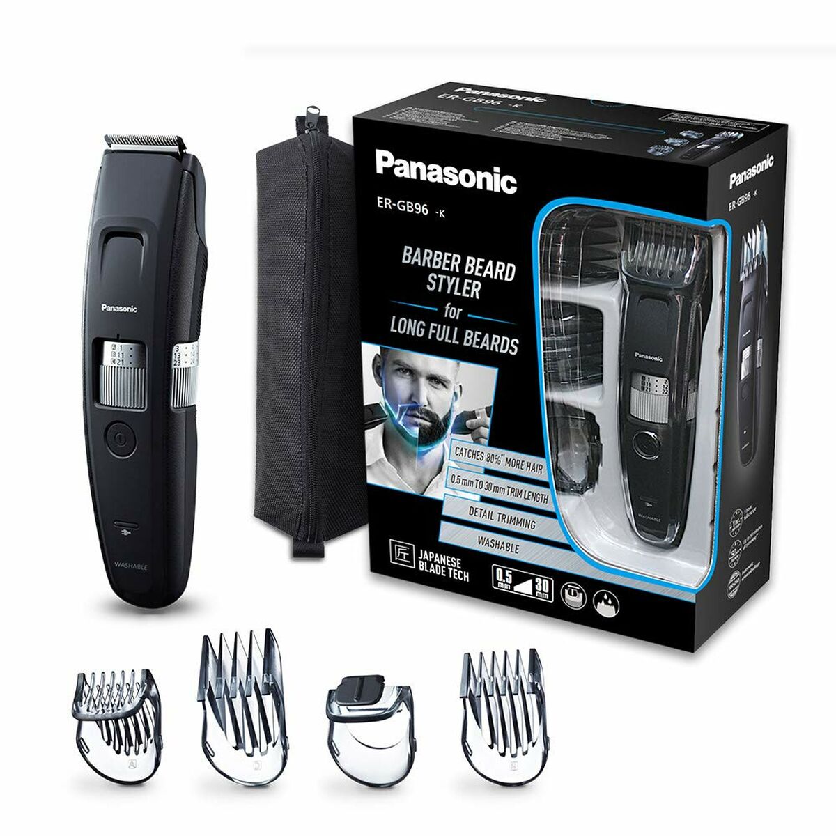 Skäggtrimmer Panasonic ER-GB96-K503 - 3