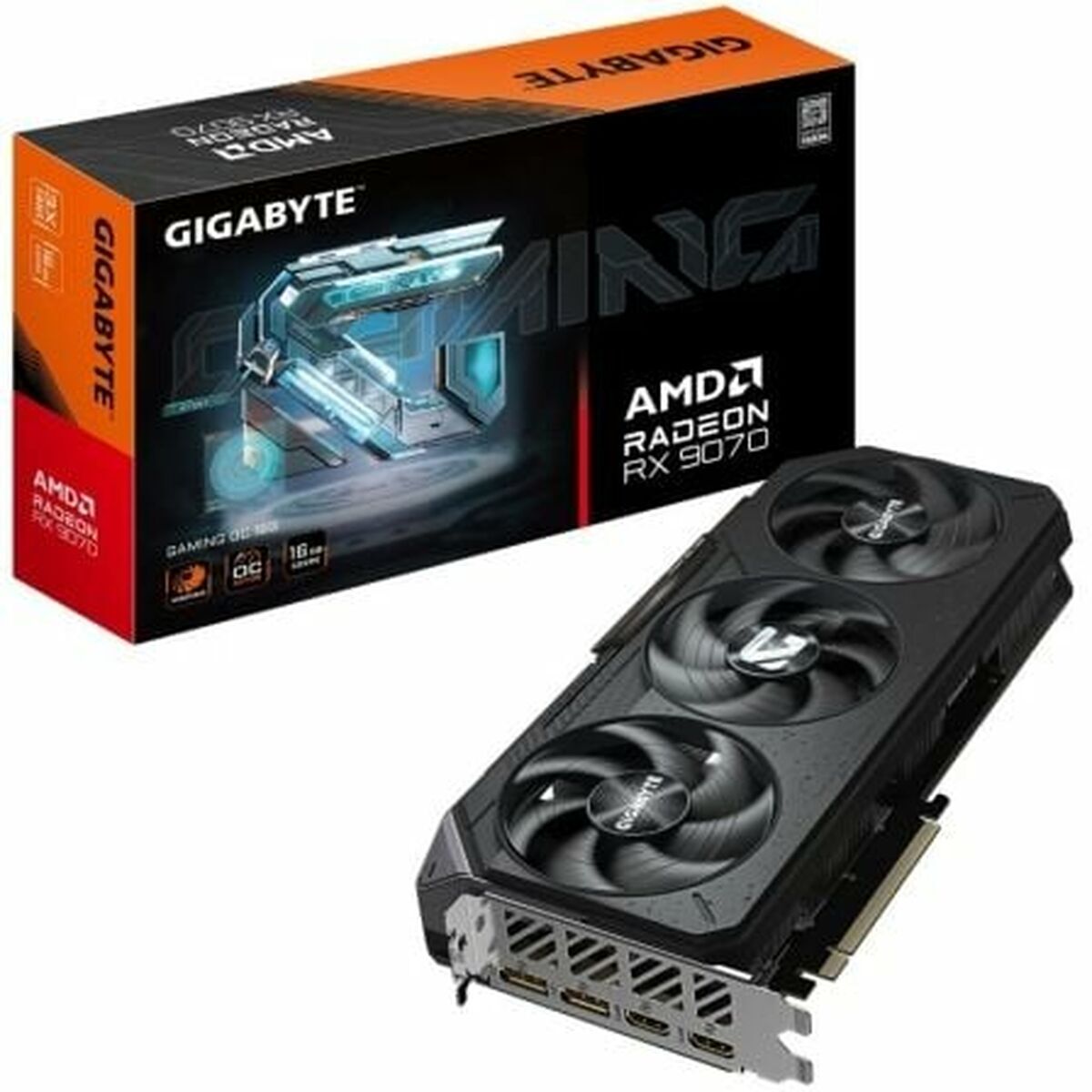 Grafikkort Gigabyte 9VR9070GO-00-G10 16 GB GDDR6 - 2