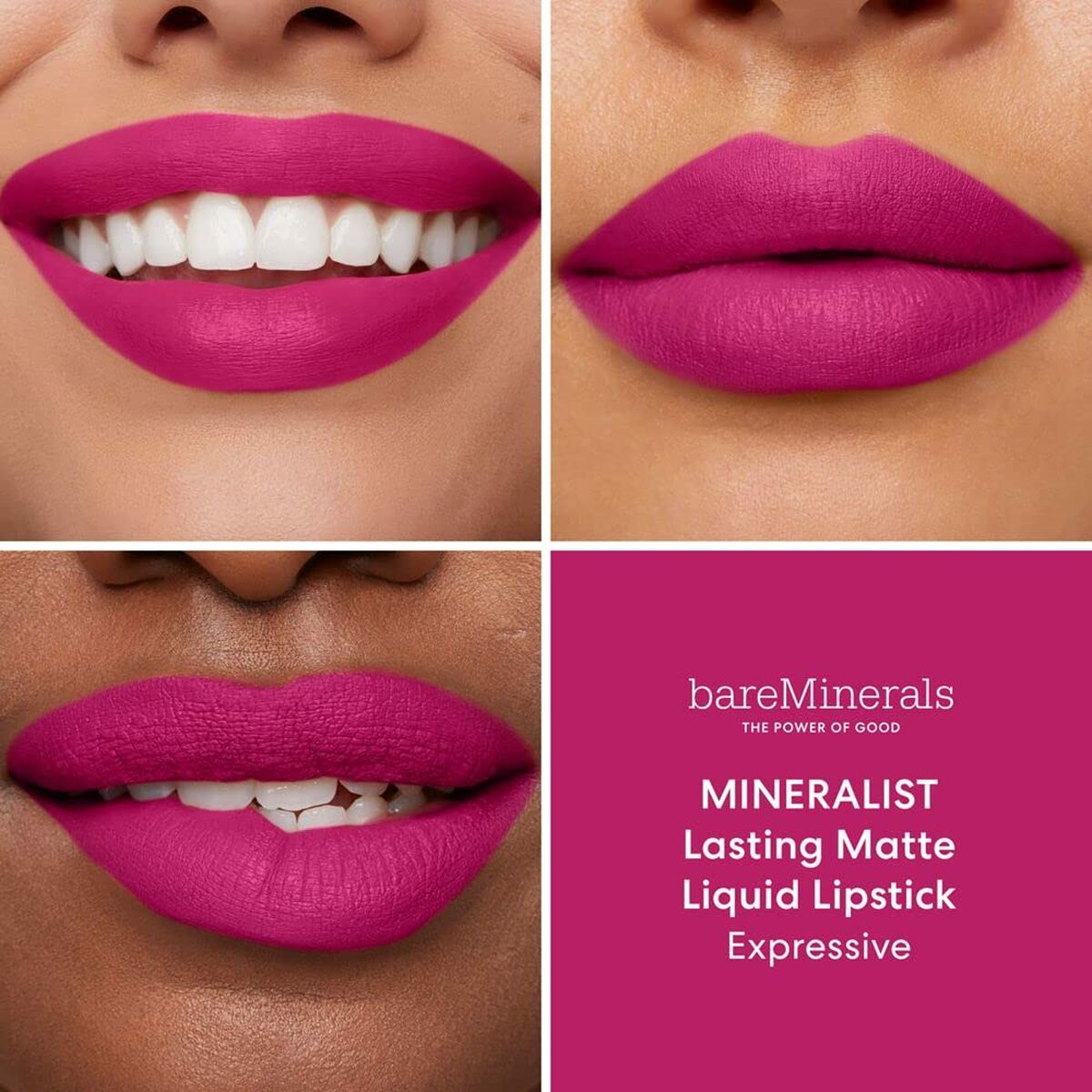 flytande läppstift bareMinerals Mineralist Expressive 4 ml - 2