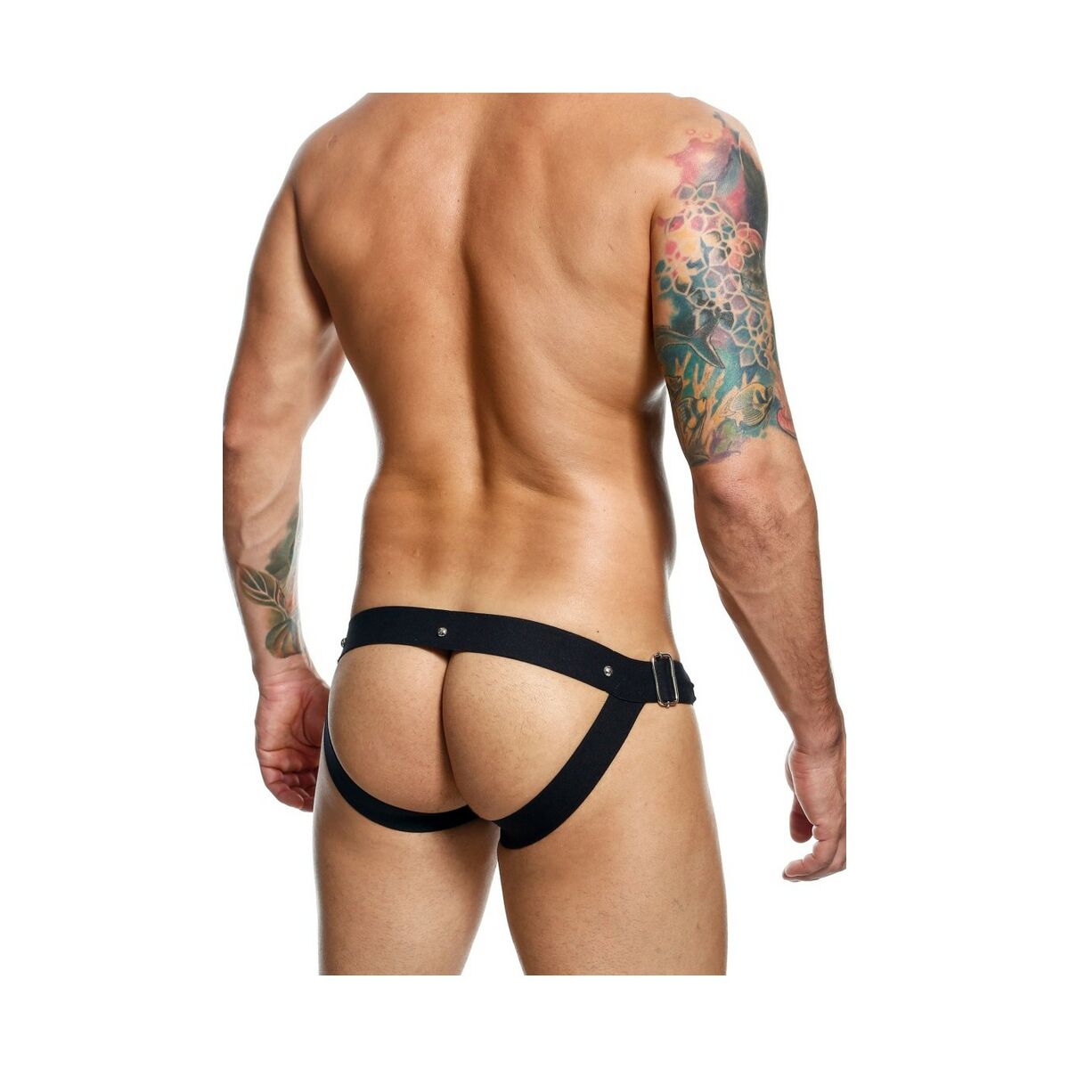Stringtrosa Mob Eroticwear Svart - 5