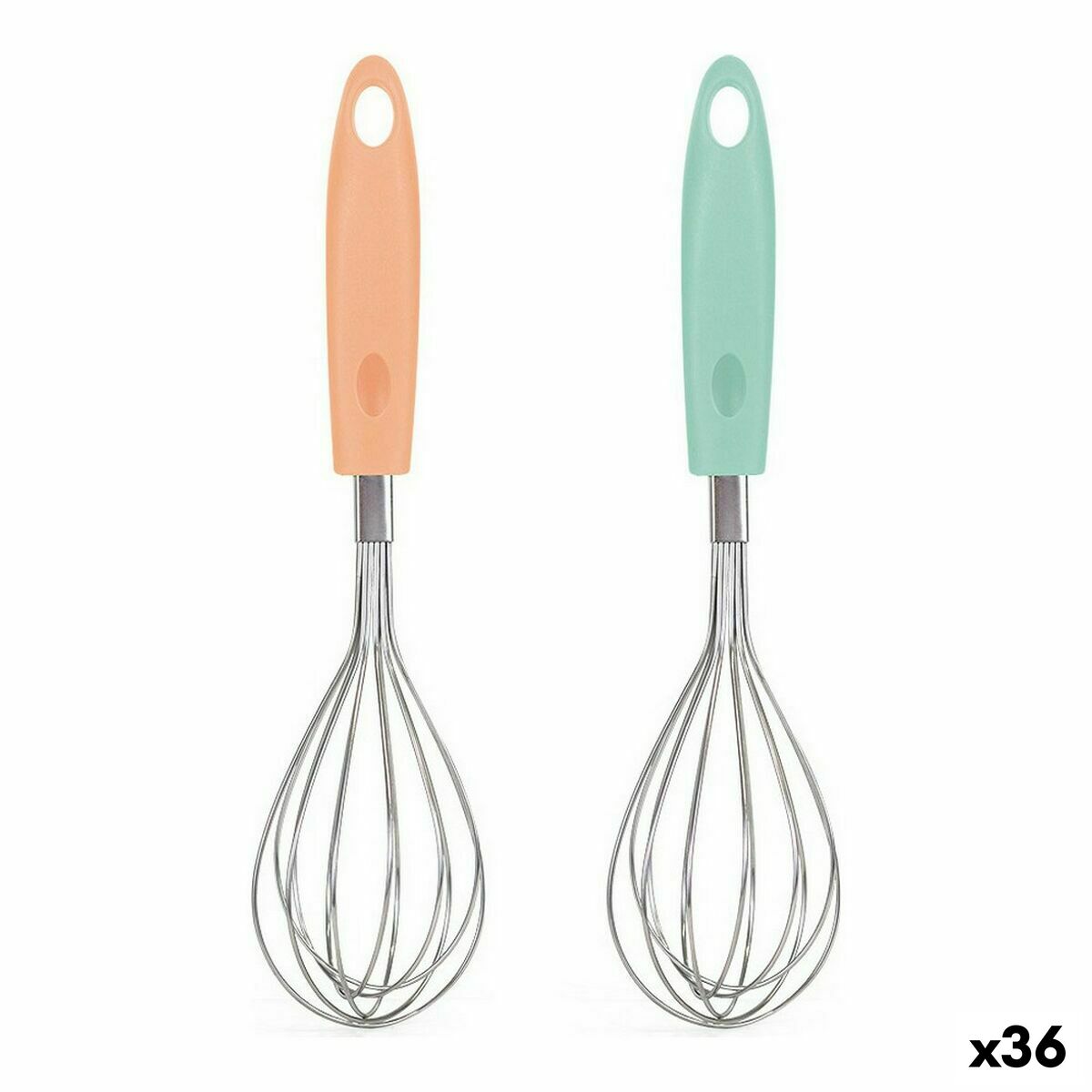 Blandning med hållare Wooow Stål 25 cm (36 antal)