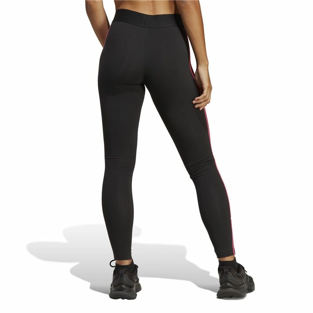 Sport-leggings, Dam Adidas 3 Stripes Svart - 3