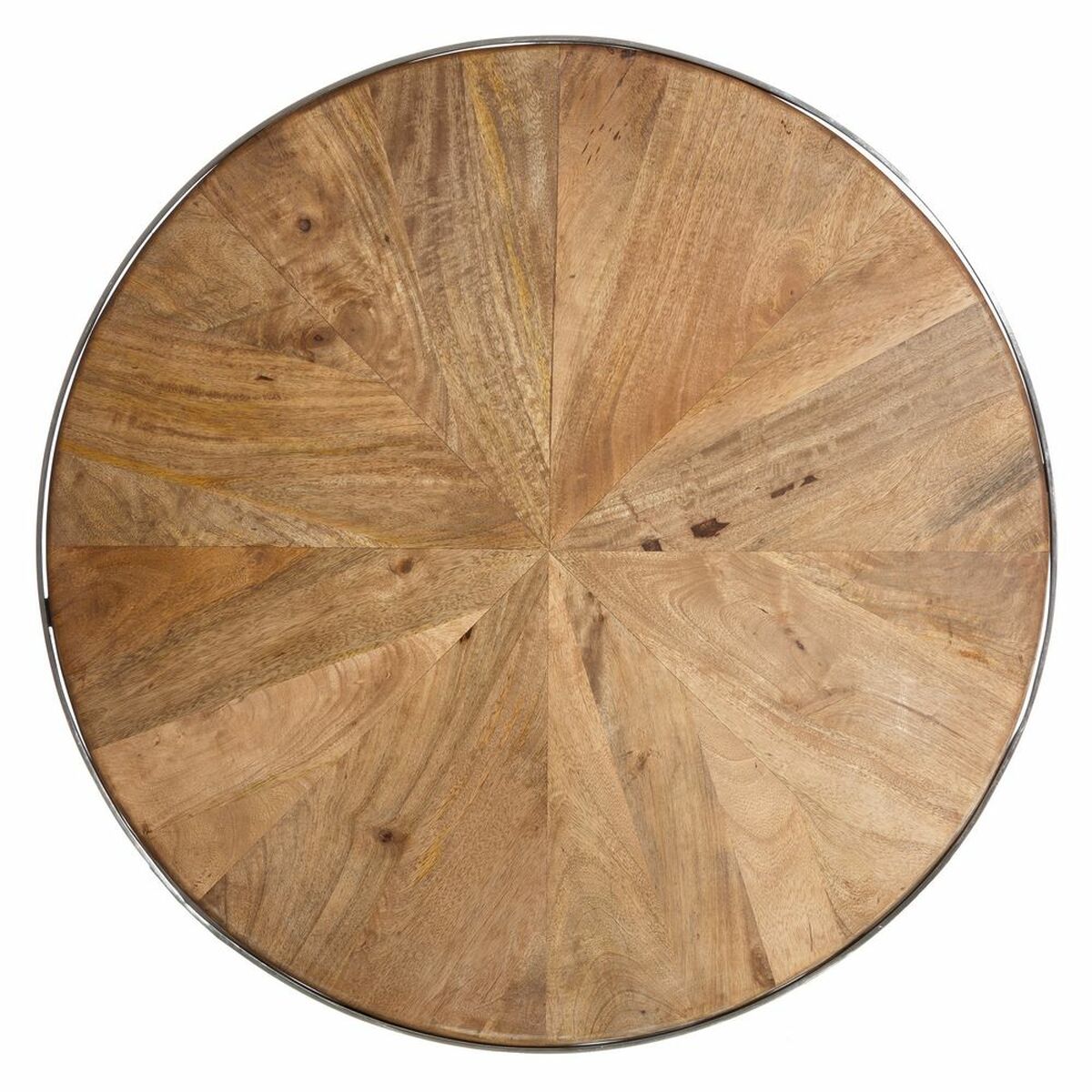 Soffbord Silvrig Naturell 100 x 100 x 45 cm (2 antal) - 5