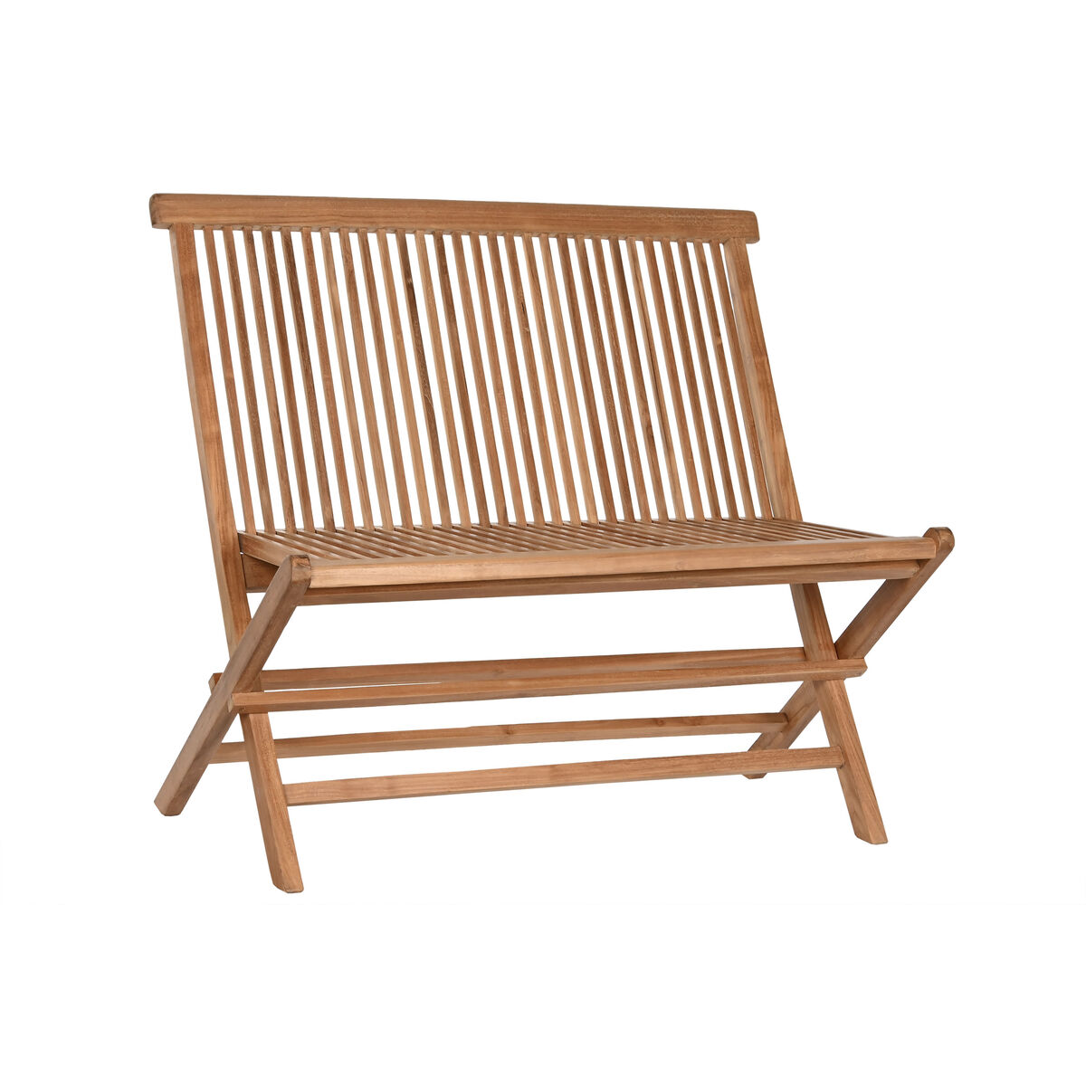Bänk Home ESPRIT Brun Naturell 100 x 45 x 90 cm