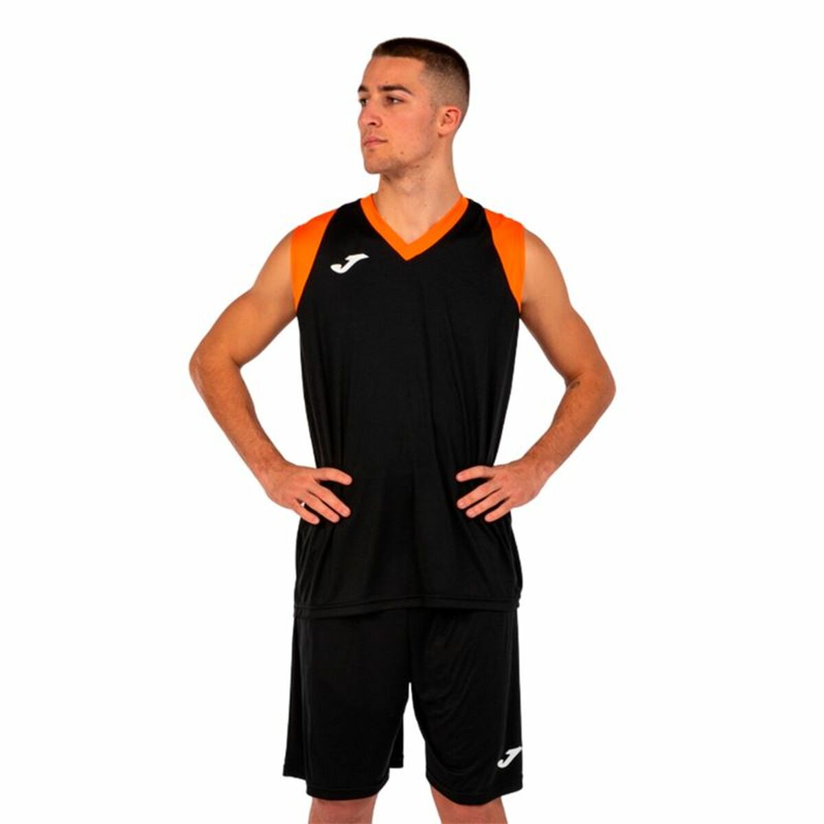Träningskläder, Vuxen Joma Sport Final II Svart Multicolour 2 Delar - 3