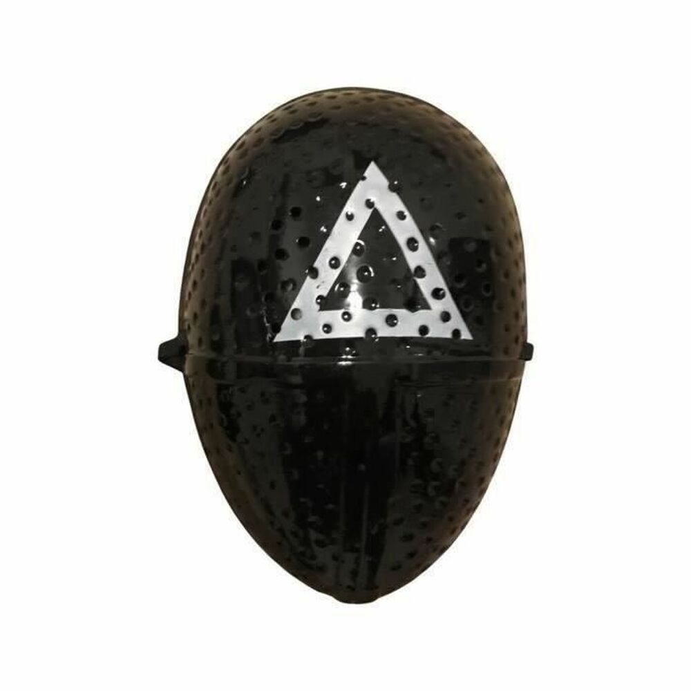 Mask Squid Game Triangle Soldier Maskeraddräktsaccessoarer