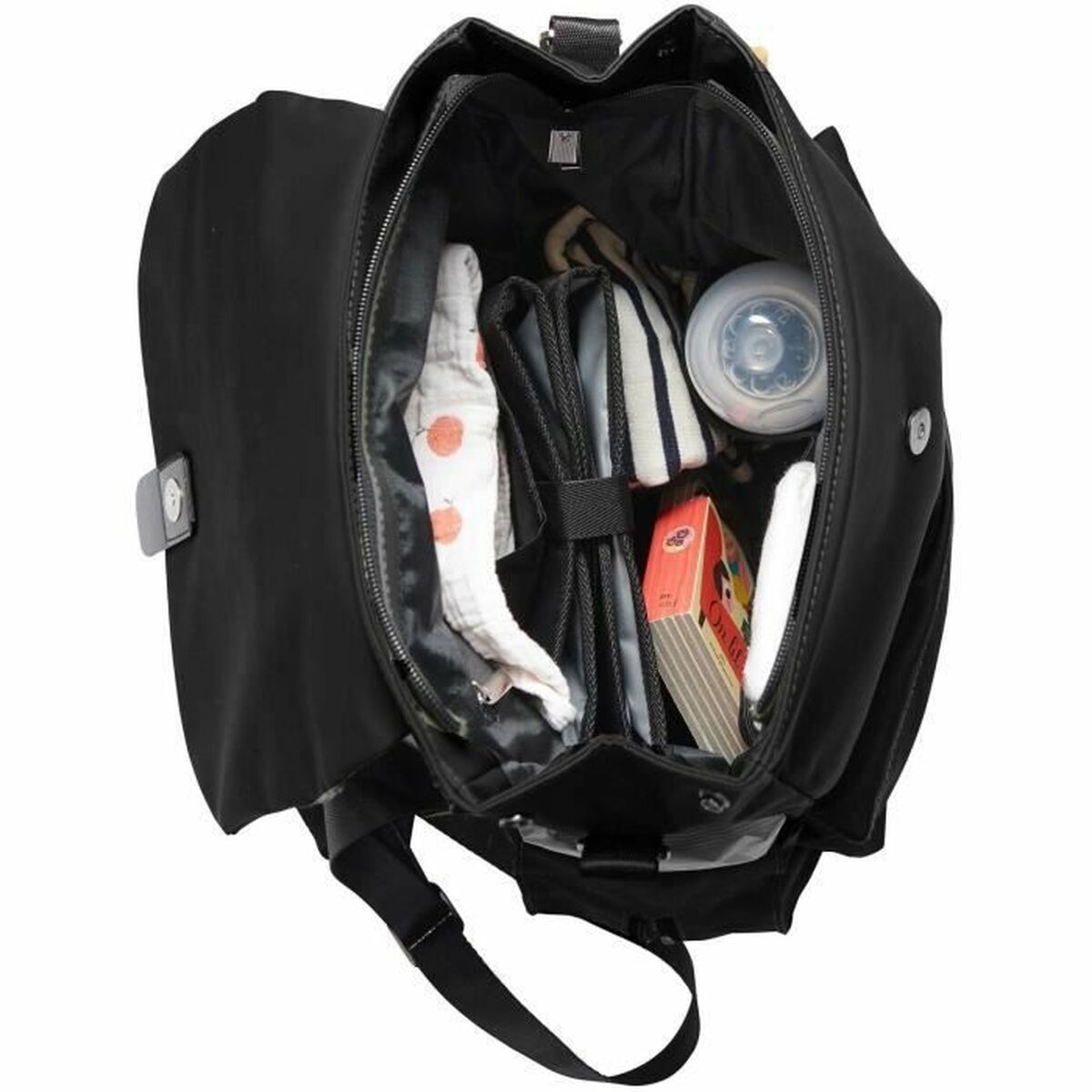 Bag för blöjbyte Tineo Svart - 3