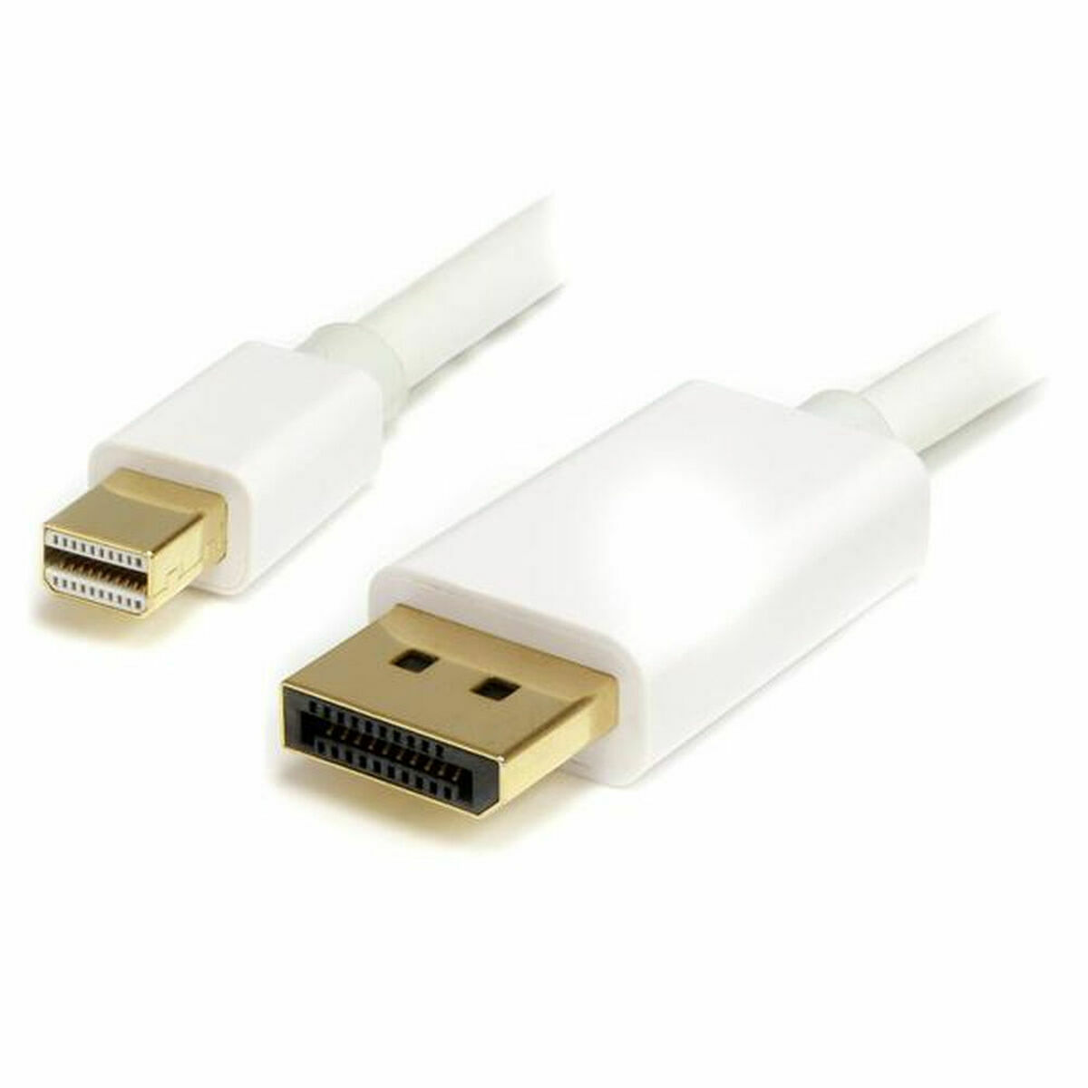 Kabel DisplayPort Mini till DisplayPort Startech MDP2DPMM2MW          (2 m) Vit 4K Ultra HD