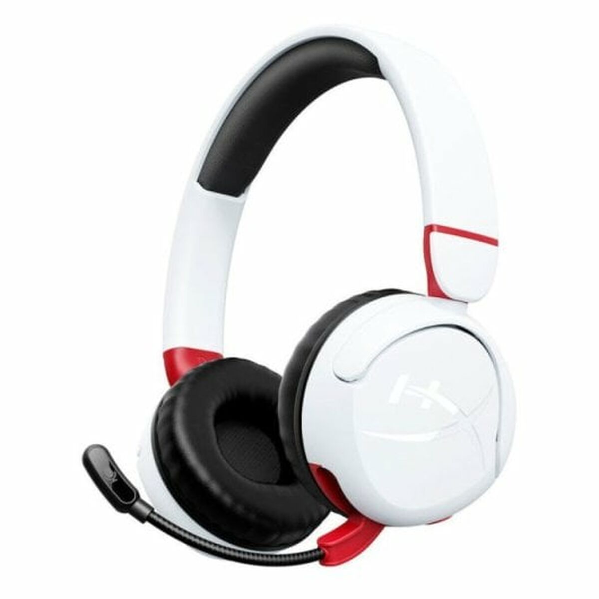 Spelhörlurar med mikrofon Hyperx Cloud Mini Vit Barn