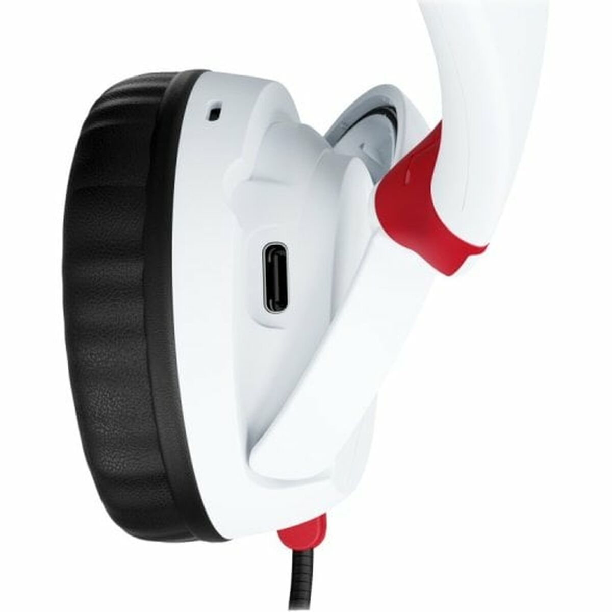 Spelhörlurar med mikrofon Hyperx Cloud Mini Vit Barn - 4