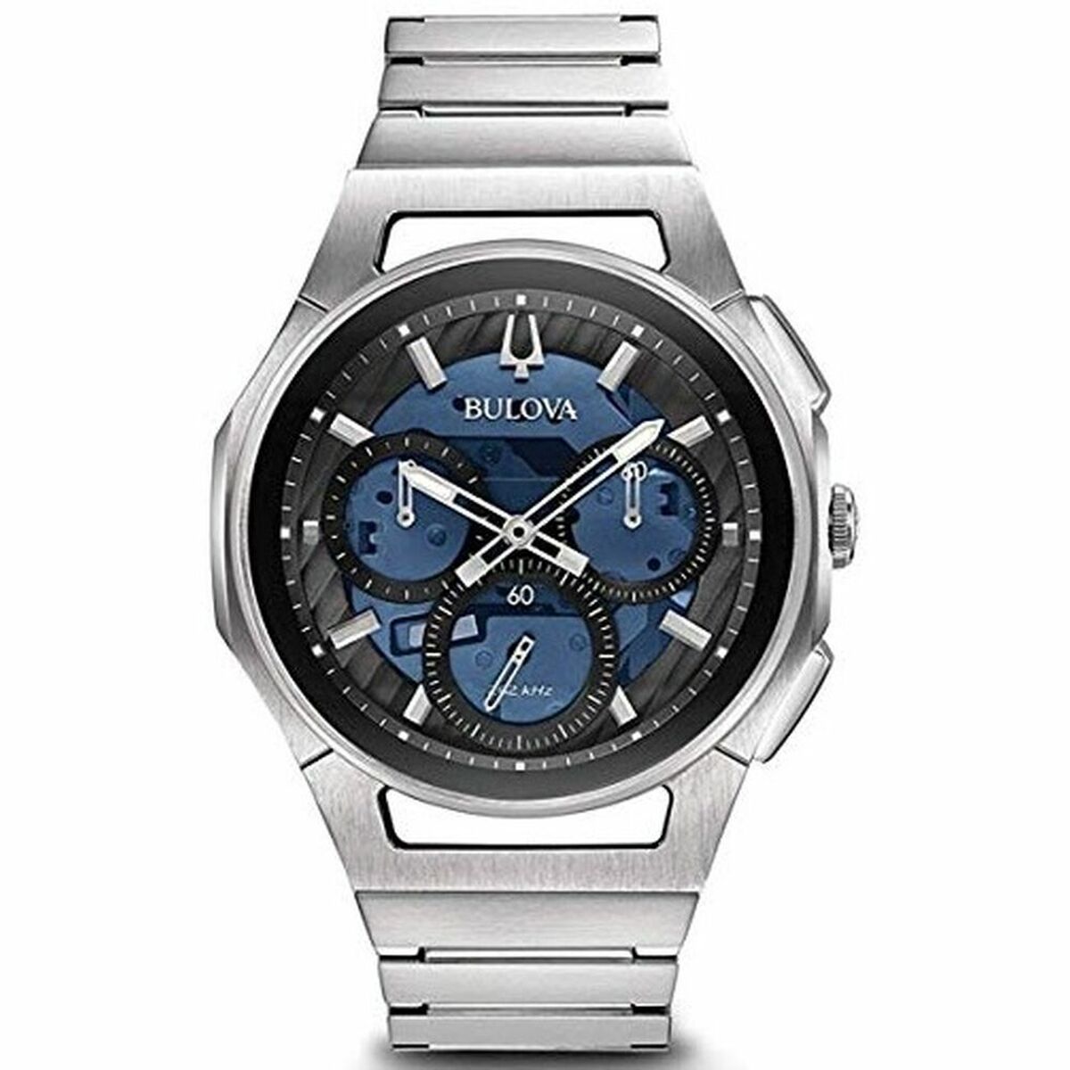 Herrklocka Bulova 96A205 Silvrig