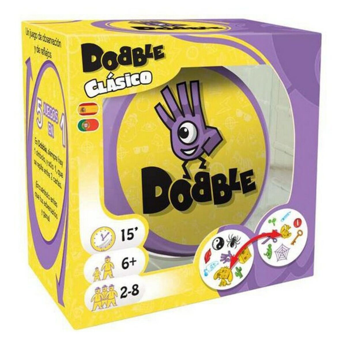 Sällskapsspel Dobble Clásico Asmodee 57 (ES-PT) - 5