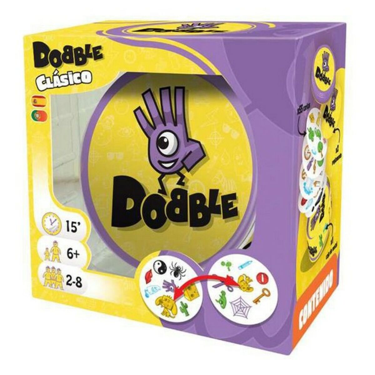 Sällskapsspel Dobble Clásico Asmodee 57 (ES-PT) - 7