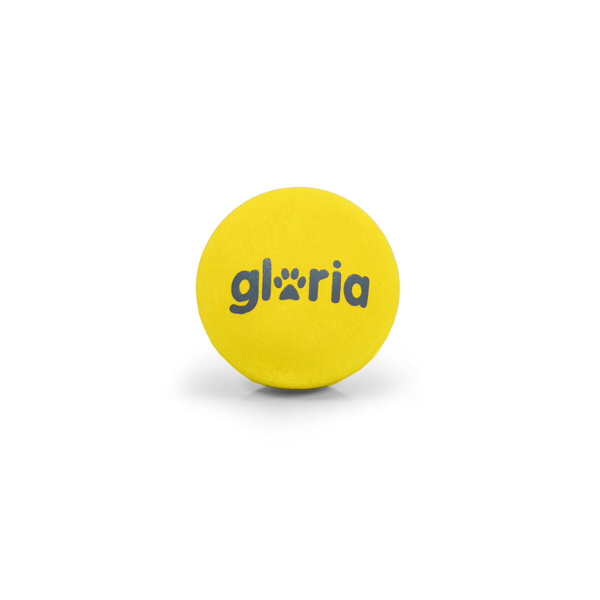 Boll till husdjur Gloria PLAY AND RUN Gul Skum TPR S 4,5 cm 2 antal - 3