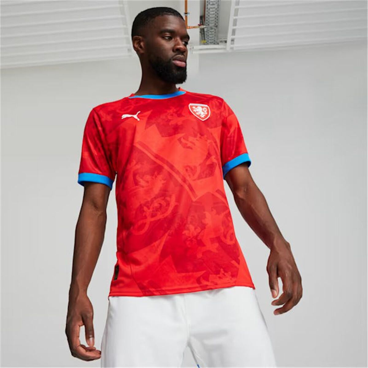 T-shirt med kortärm Herr Puma Repúplica Checa 2024 - 3