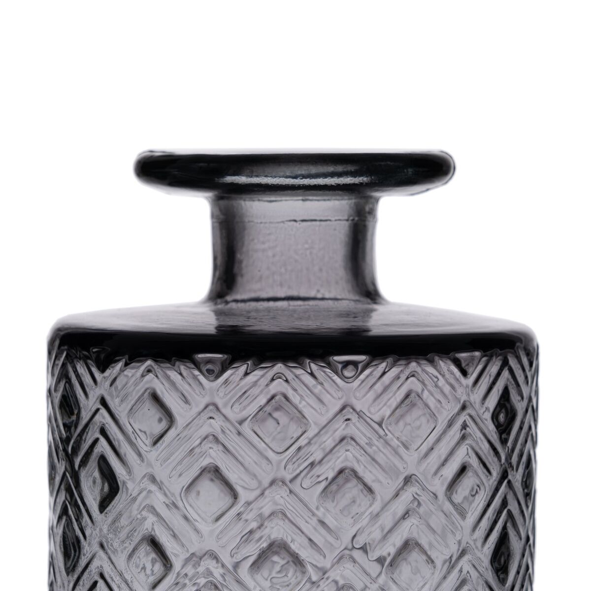 Vas Grå återvinningsglas 9 x 9 x 16 cm - 3