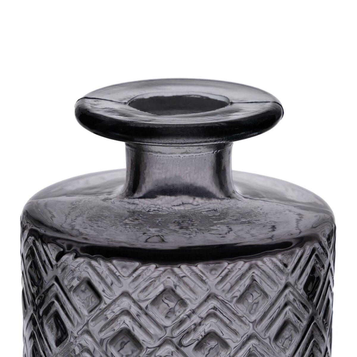 Vas Grå återvinningsglas 9 x 9 x 16 cm - 4