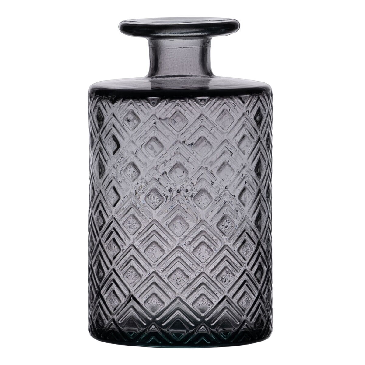 Vas Grå återvinningsglas 9 x 9 x 16 cm