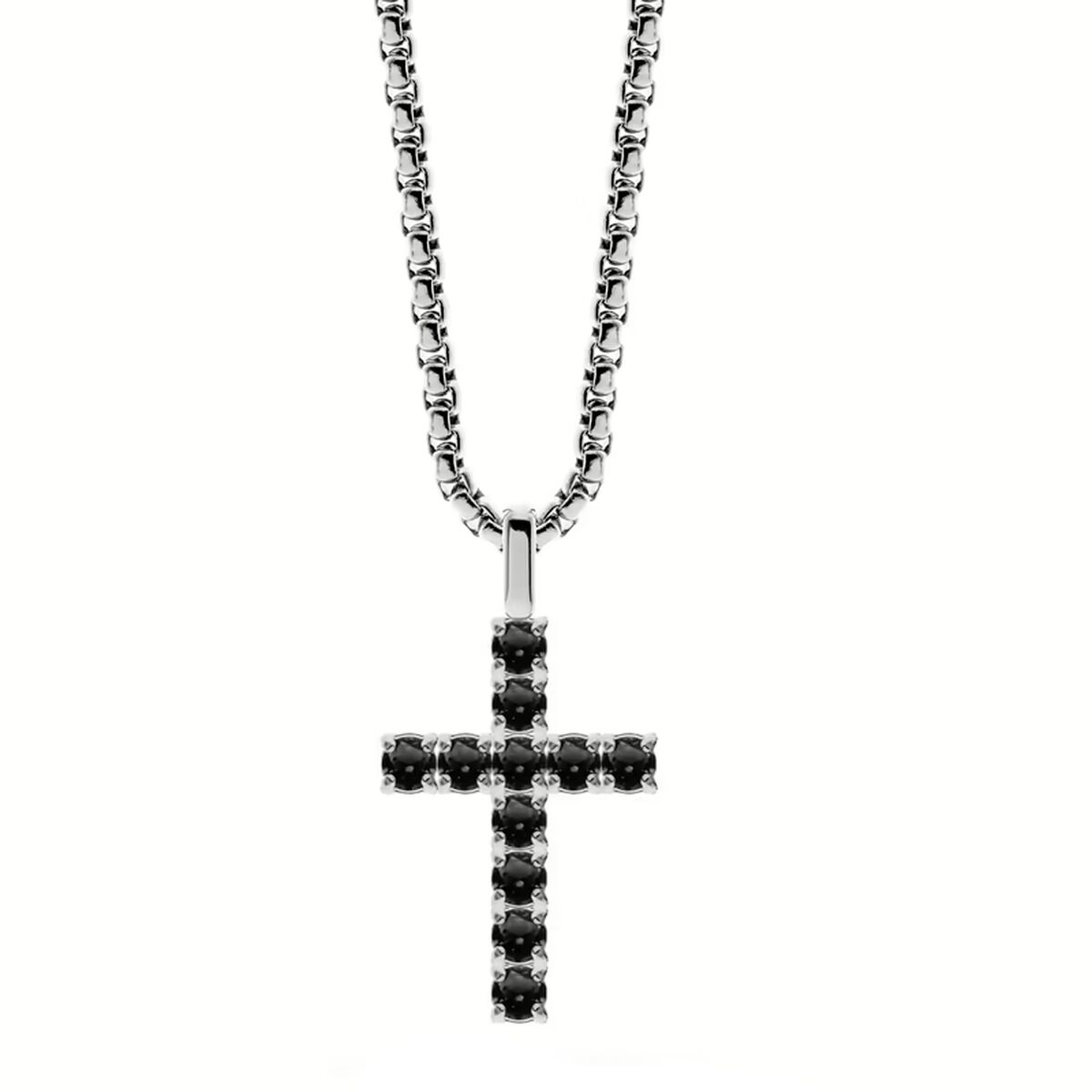 Damhalsband LIU JO MLJ512 Silvrig Svart