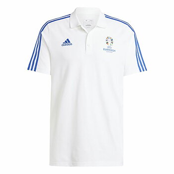 Polotröja kortärmad Herr Adidas Emblem Euro 2024 (S)