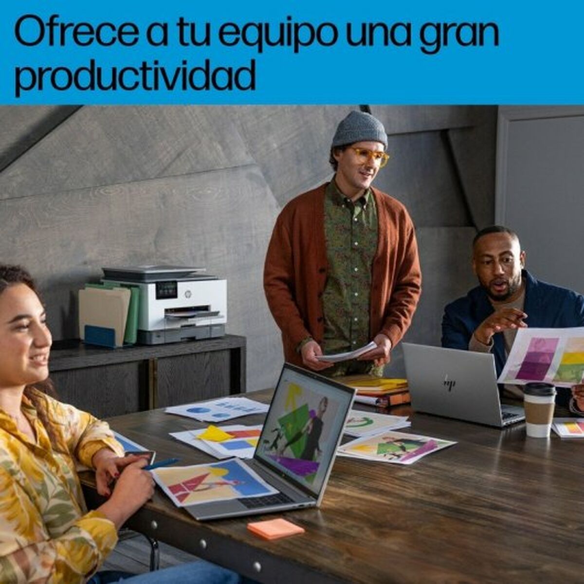 Multifunktionsskrivare HP OfficeJet Pro 9132e - 3