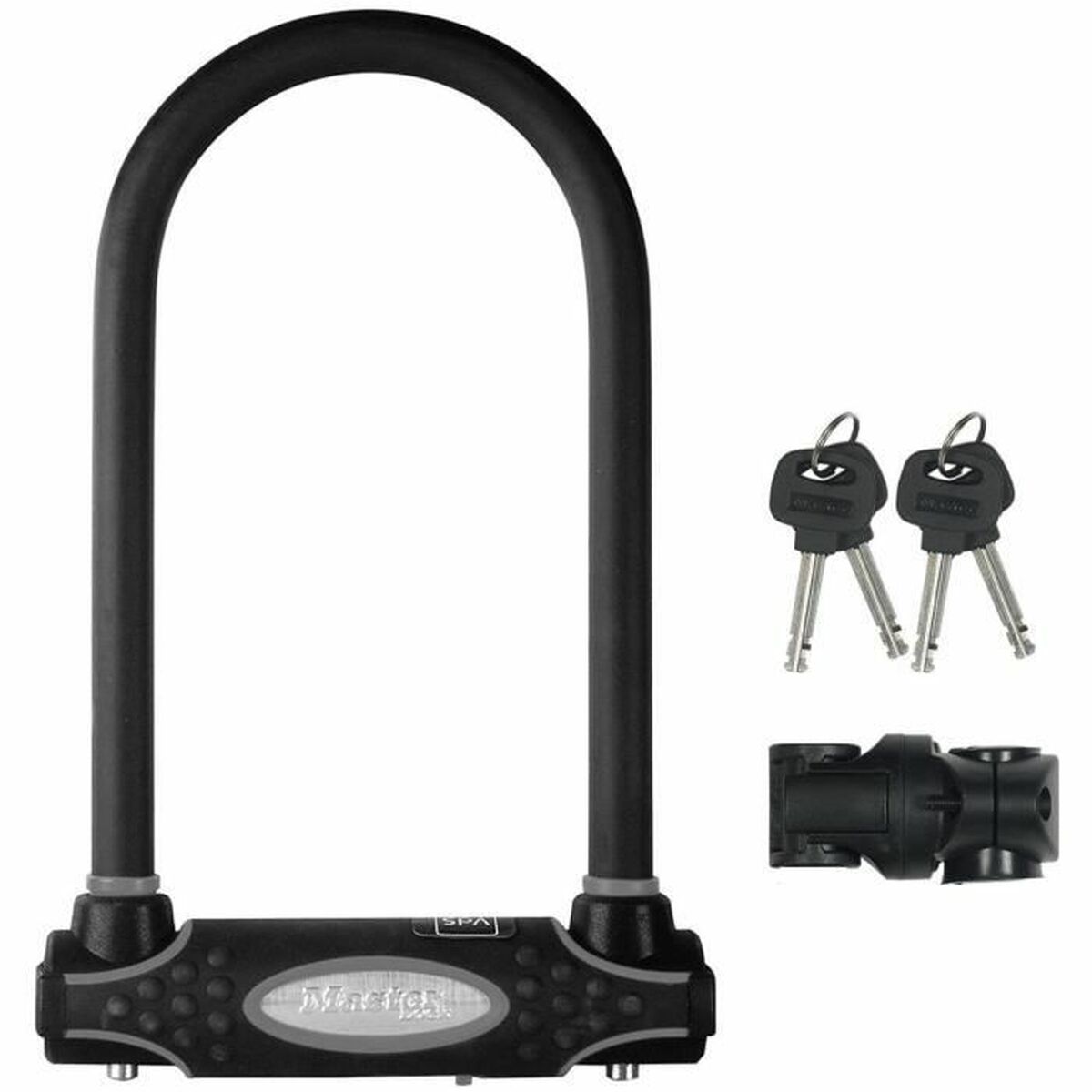 Hänglås med nyckel Master Lock Röd