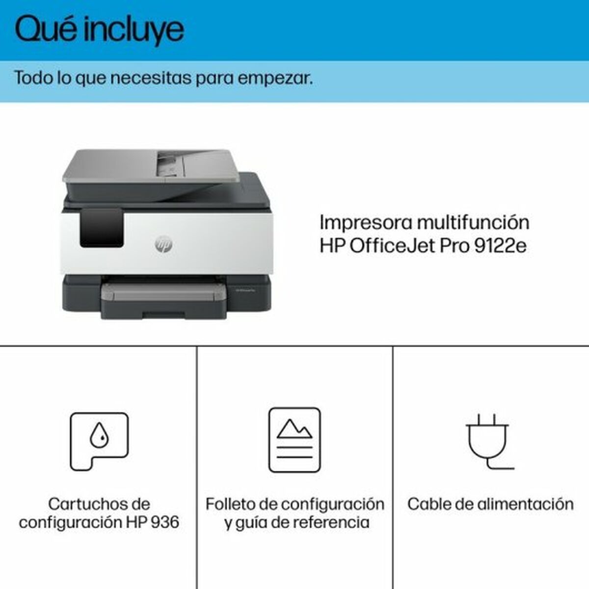 Multifunktionsskrivare HP OfficeJet Pro 9120e - 6