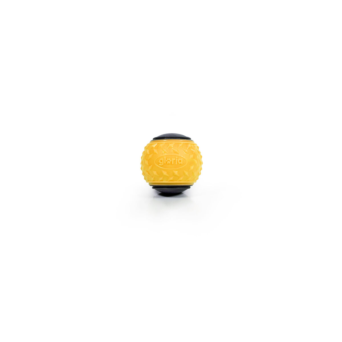 Boll till husdjur Gloria PLAY AND RUN Gul TPR M 6,35 cm 2 antal - 6