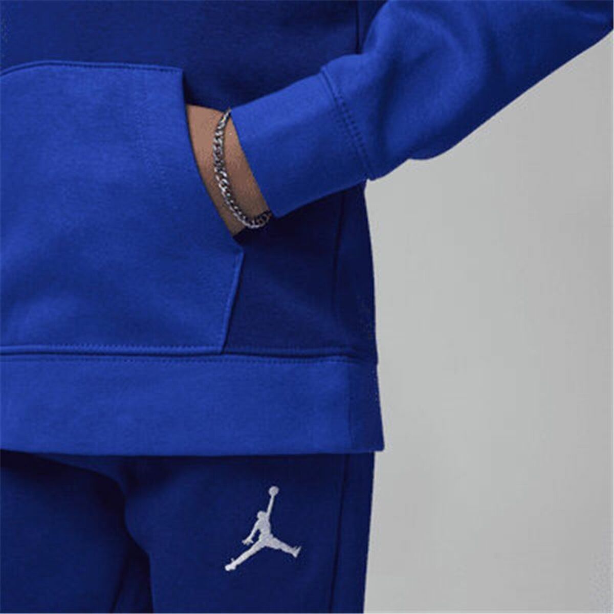 Träningskläder, Barn Jordan Mj Essentials Flc Po Set Blå 2 Delar - 4