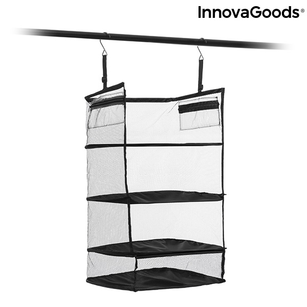 Bärbar och hopfällbar hylla för bagage Sleekbag InnovaGoods - 4